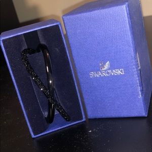 Swarovski Cuff Cross Bracelet